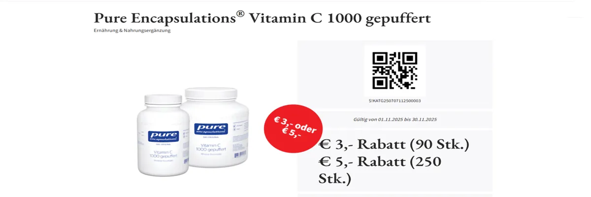Pure Encapsulations Vitamin C 1000 gepuffert